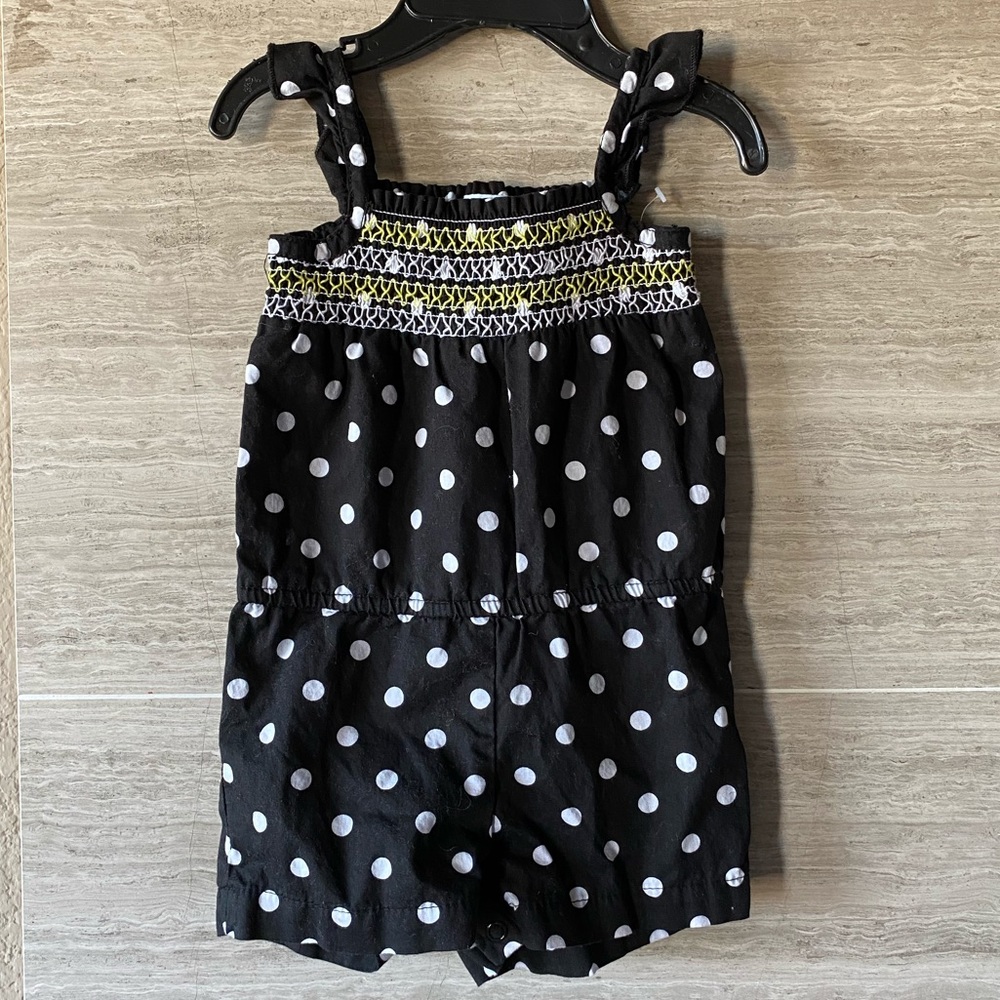 12m polka dot romper